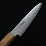 関龍作 蔬果刀 120mm VG10鋼 33層大馬士革 和柄