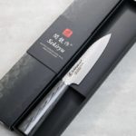 関龍作 蔬果刀 120mm VG10鋼 鎚目 (2) 関龍作 蔬果刀 120mm VG10鋼 鎚目