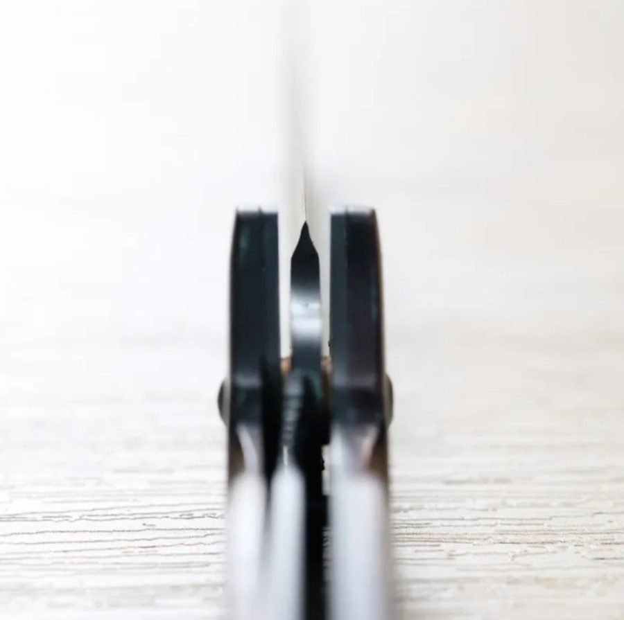 黑崎優 折疊刀 100mm 黑染 SG2粉末HSS鋼 沙漠鐵木付皮套 (5) 黑崎優 折疊刀 100mm 黑染 SG2粉末HSS鋼 沙漠鐵木/付皮套