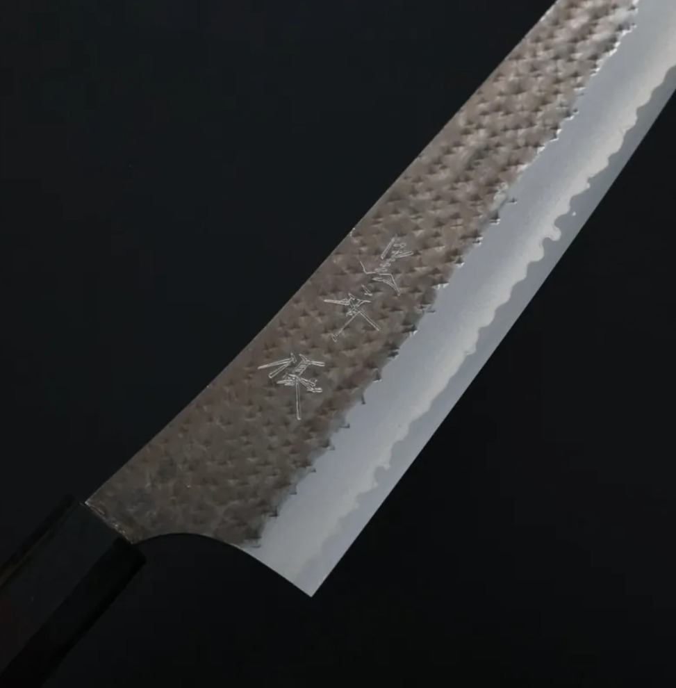 黑崎優 黑閃光 牛刀 210mm 青紙超級鋼:圖片 3