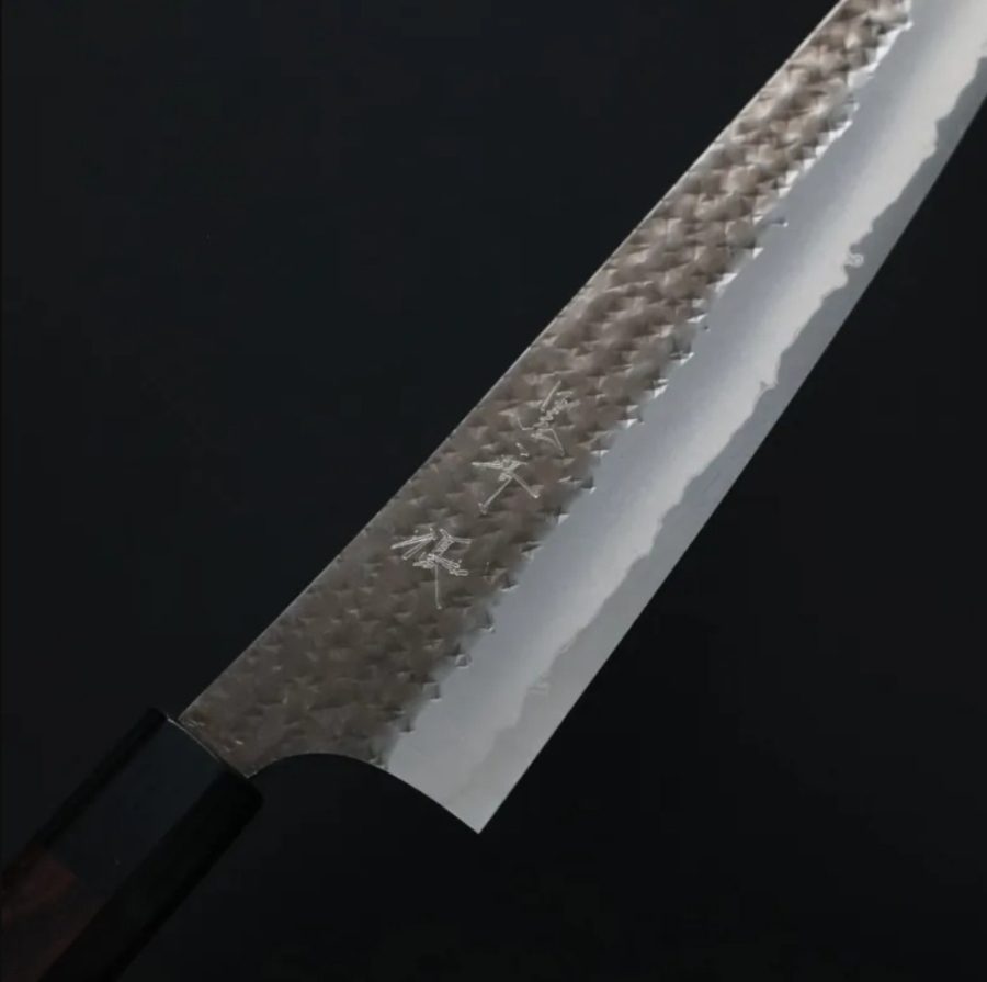 黑崎優 黑閃光 牛刀 240mm 青紙超級鋼