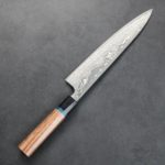 龍泉刃物 梵天雲龍 改 牛刀 240mm VG10 63層鎳染大馬士革本鍛造 (3) 龍泉刃物 梵天雲龍 改 牛刀 240mm VG10 63層鎳染大馬士革本鍛造