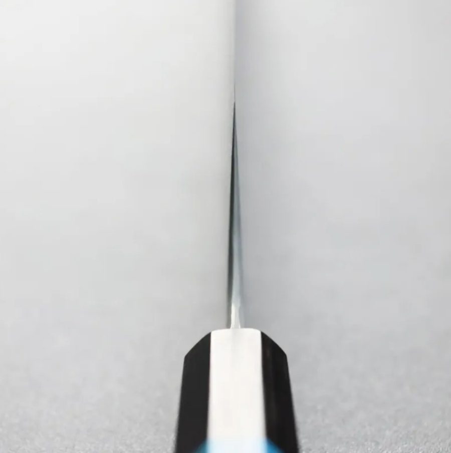 龍泉刃物 梵天雲龍 改 牛刀 240mm VG10 63層鎳染大馬士革本鍛造 (5) 龍泉刃物 梵天雲龍 改 牛刀 240mm VG10 63層鎳染大馬士革本鍛造