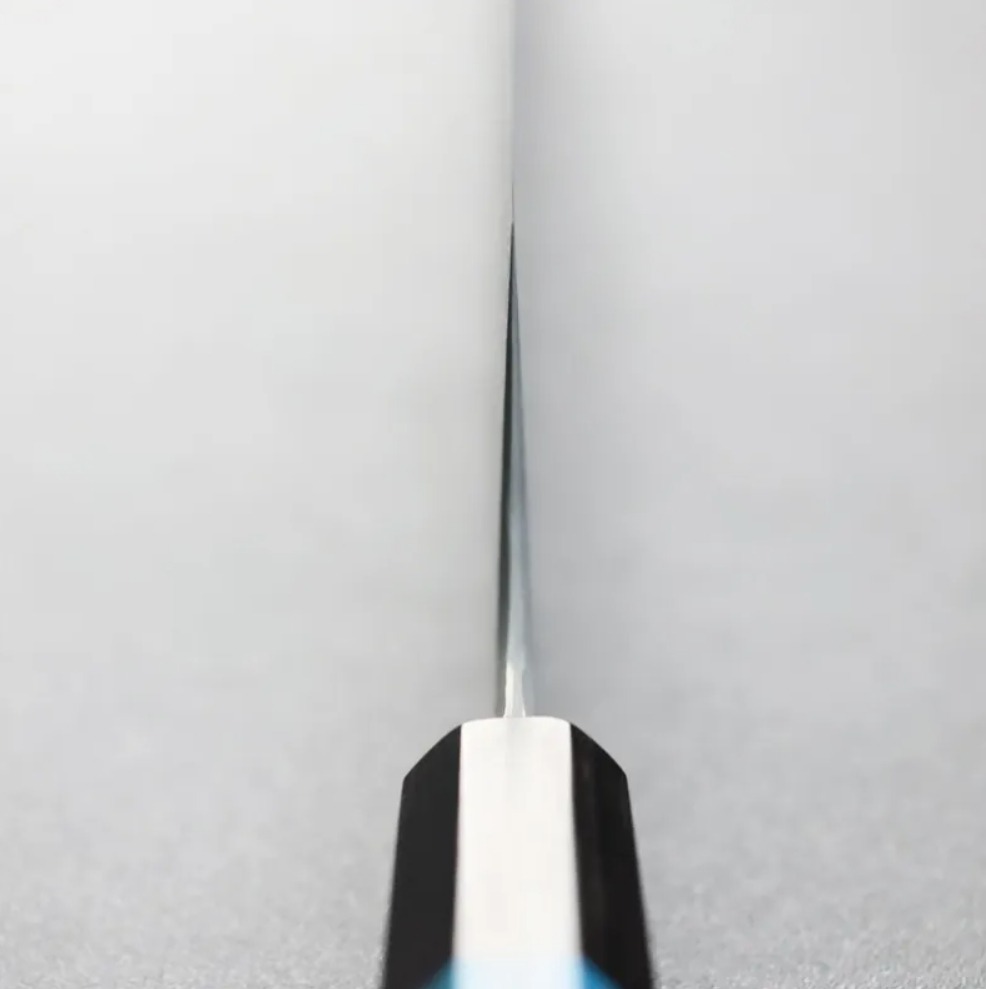 龍泉刃物梵天雲龍改牛刀240mm VG10 63層鎳染大馬士革本鍛造- 火星主廚