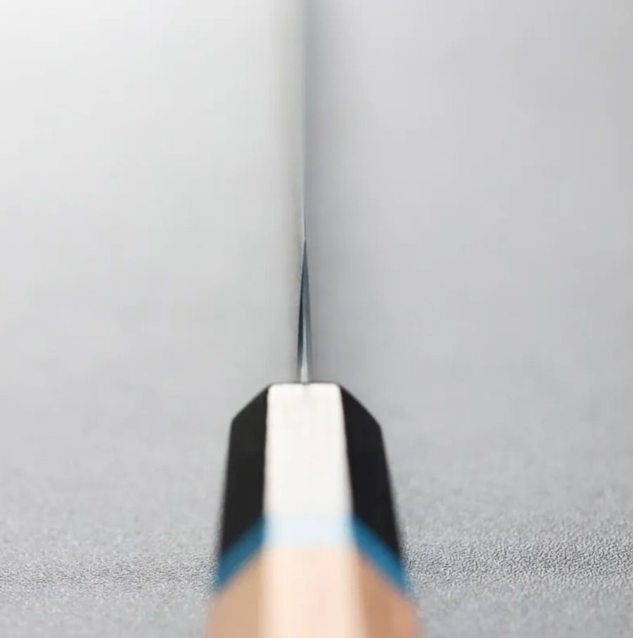 龍泉刃物 梵天雲龍 改 筋引 240mm VG10 63層鎳染大馬士革本鍛造 (5) 龍泉刃物 梵天雲龍 改 筋引 240mm VG10 63層鎳染大馬士革本鍛造