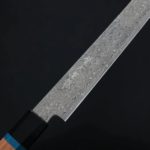 龍泉刃物 梵天雲龍 改 筋引 240mm VG10 63層鎳染大馬士革本鍛造 (6) 龍泉刃物 梵天雲龍 改 筋引 240mm VG10 63層鎳染大馬士革本鍛造