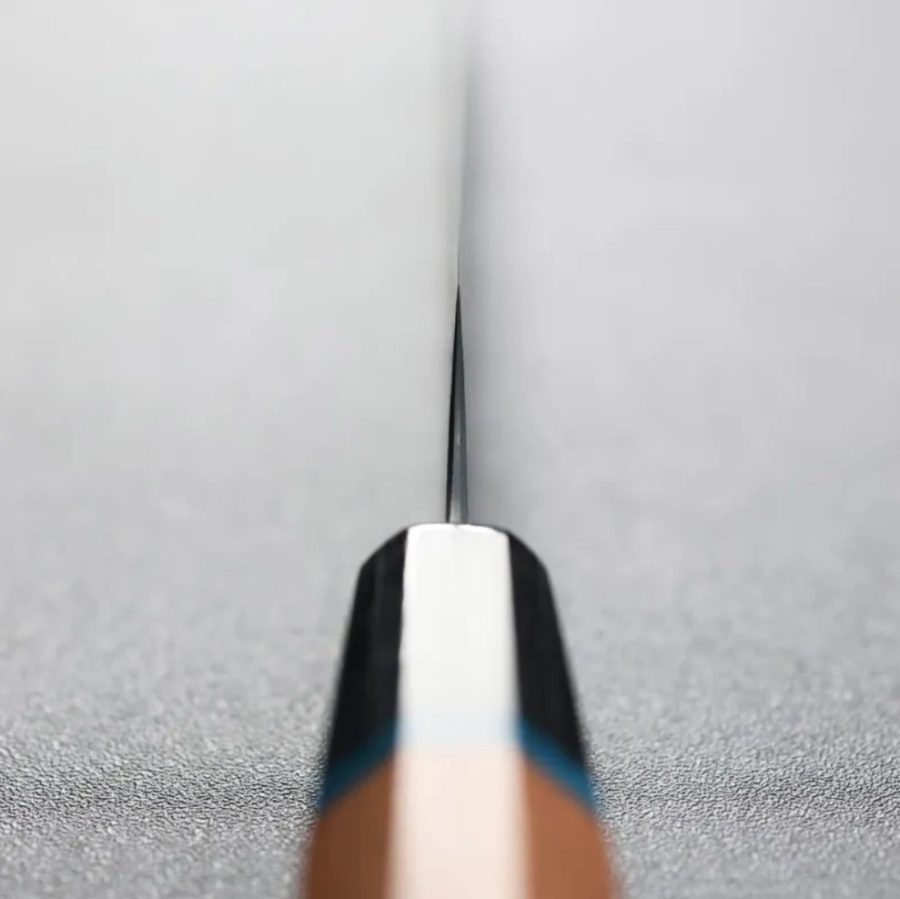 龍泉刃物 梵天雲龍 改 蔬果刀 135mm VG10 63層鎳染大馬士革本鍛造 (5) 龍泉刃物 梵天雲龍 改 蔬果刀 135mm VG10 63層鎳染大馬士革本鍛造