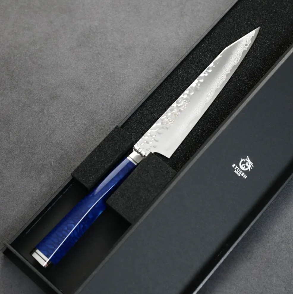 龍泉刃物蒼龍鱗蔬果刀135mm VG10W - 火星主廚的回歸之旅