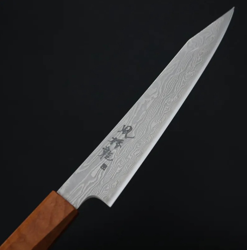 龍泉刃物 風格龍 蔬果 135mm ATS314鋼 63層大馬士革