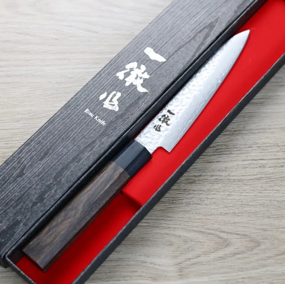 一徹 蔬果 120mm VG10鋼 33層鎚目大馬士革:圖片 2