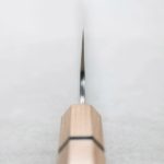 二唐刃物 牛刀 210mm <br>SG Strix粉末HSS鋼 鎚目大馬士革