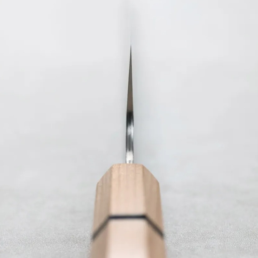 二唐刃物 牛刀 210mm <br>SG Strix粉末HSS鋼 鎚目大馬士革