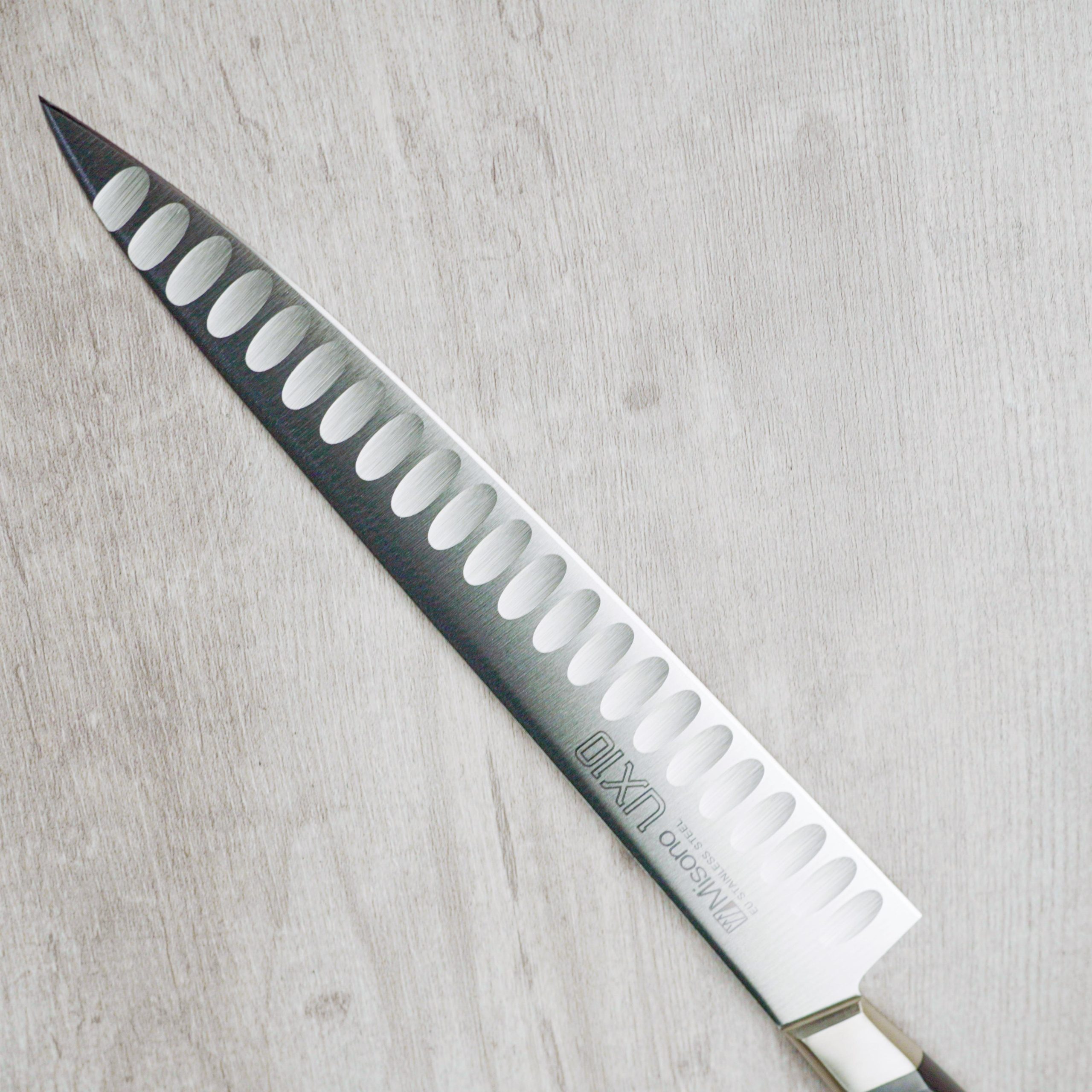 MISONO UX10 雙面氣槽筋引240mm 瑞典鋼- 火星主廚的回歸之旅