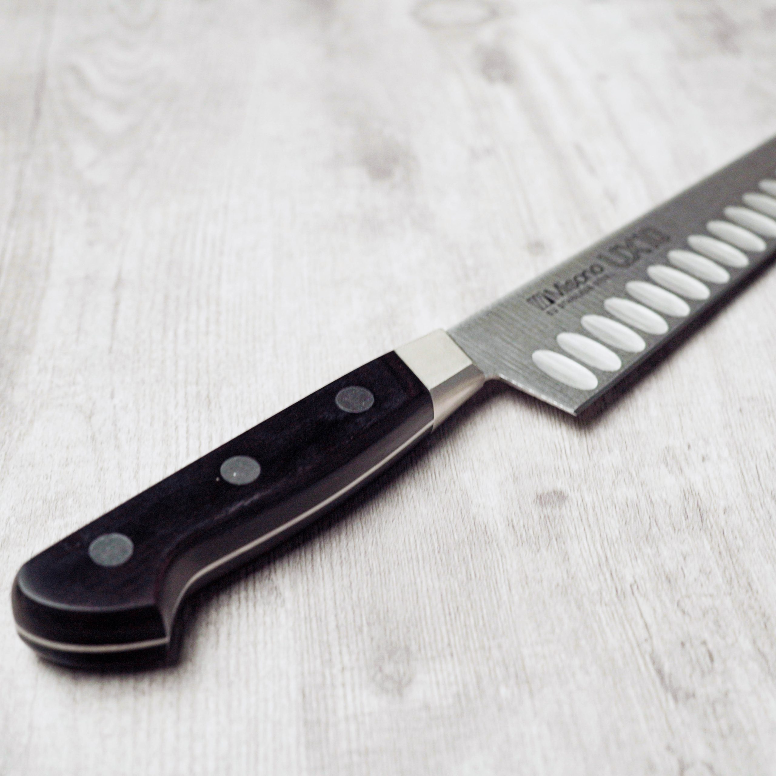 MISONO UX10 雙面氣槽筋引<br>240mm 瑞典鋼:圖片 4
