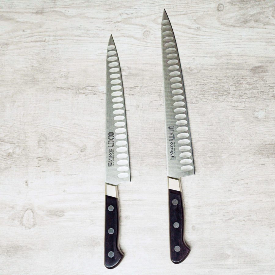 Misono UX10 氣槽 筋引 瑞典鋼 270mm 強化木西柄_5 MISONO UX10 雙面氣槽筋引<br>240mm 瑞典鋼