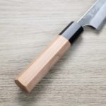 加藤義實 蔬果刀 120mm 青紙超級鋼 櫻桃木柄 (3) 加藤義實 蔬果刀 120mm<br>青紙超級鋼 櫻桃木柄