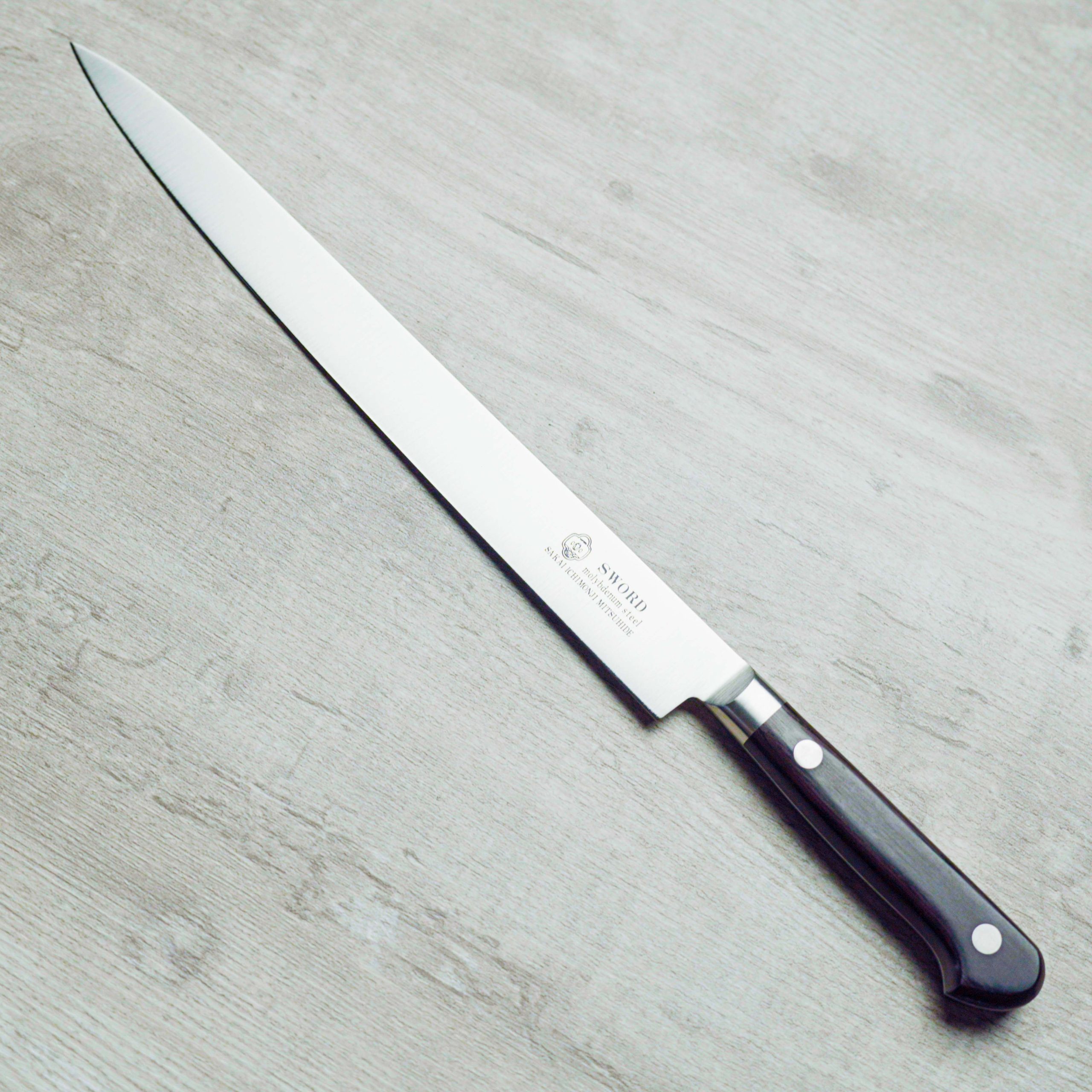 堺一文字光秀　SWORD　牛刀 240mm 堺一文字光秀 FV10 牛刀