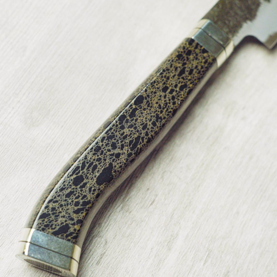 實光刃物肉切 超青270mm 樹脂特殊柄_3 實光刃物 肉切 270mm 超級青紙鋼 樹脂特殊柄
