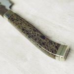實光刃物肉切 超青270mm 樹脂特殊柄_4 實光刃物 肉切 270mm 超級青紙鋼 樹脂特殊柄