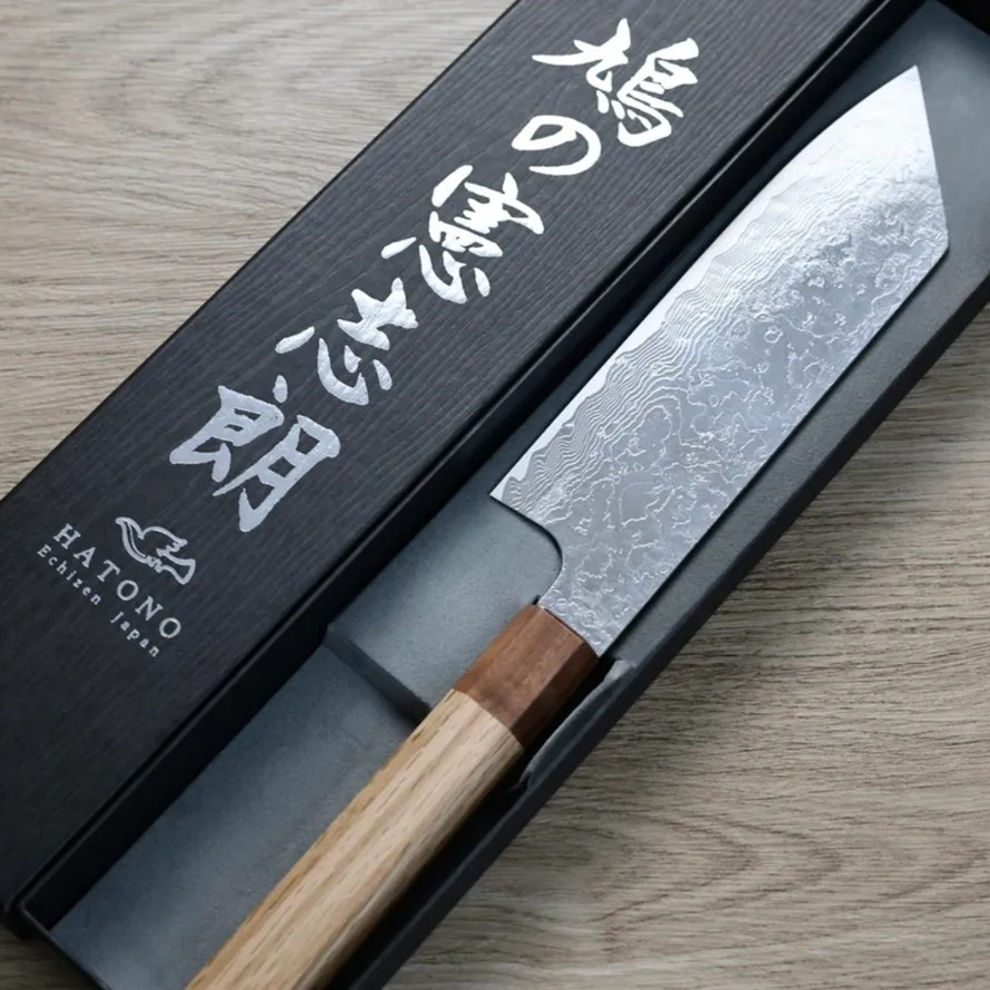 鳩野憲志朗 文化 170mm SG2 鑽石大馬士革 (2) 鳩野憲志朗 文化 170mm SG2 鑽石大馬士革