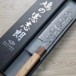 鳩野憲志朗 文化 170mm SG2 黑染大馬士革 (2) 鳩野憲志朗 文化 170mm SG2 黑染大馬士革