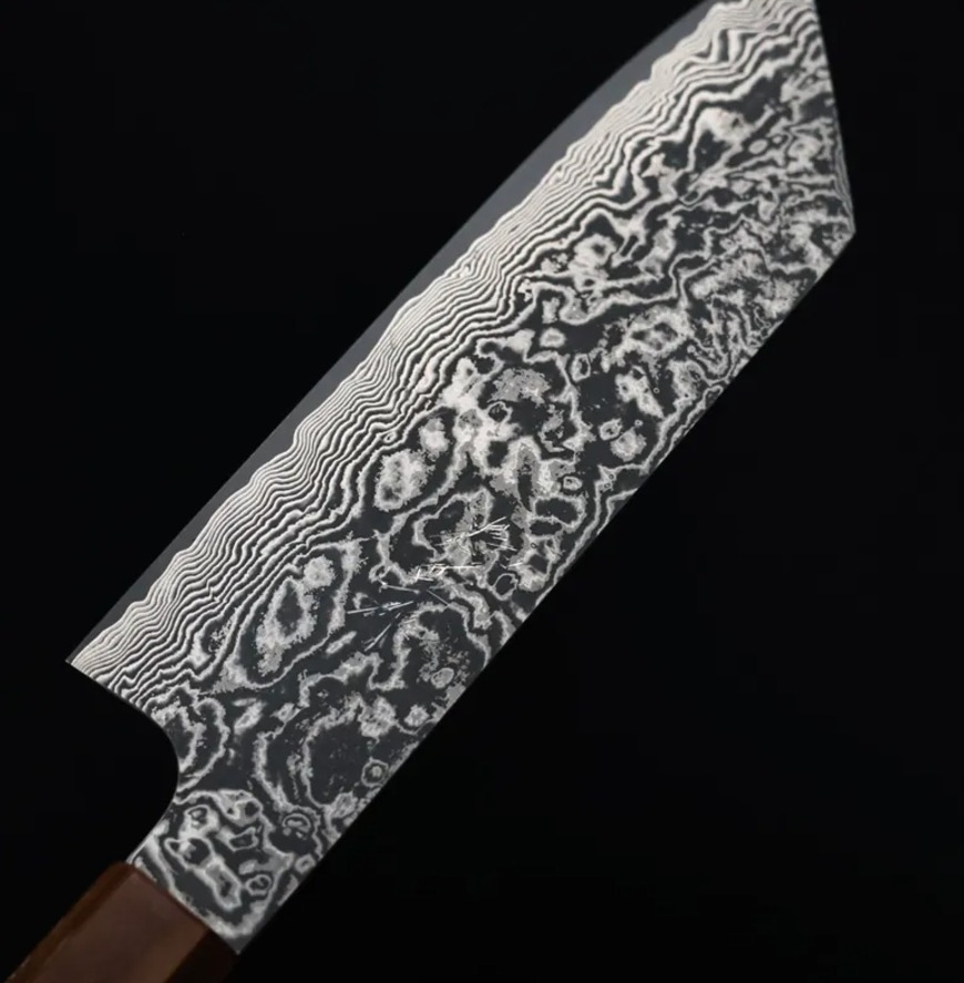 鳩野憲志朗 文化 170mm SG2 黑染大馬士革 (5) 鳩野憲志朗 文化 170mm SG2 黑染大馬士革