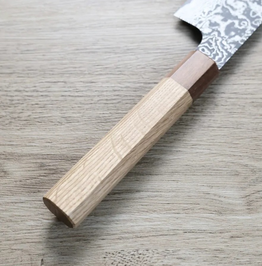 鳩野憲志朗 牛刀 210mm SG2 黑染大馬士革 (3) 鳩野憲志朗 牛刀 210mm SG2 黑染大馬士革