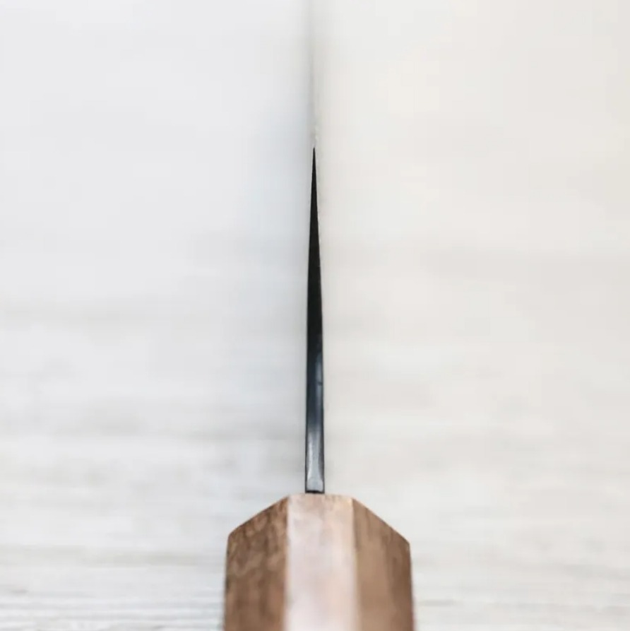 鳩野憲志朗 牛刀 210mm SG2 黑染大馬士革 (4) 鳩野憲志朗 牛刀 210mm SG2 黑染大馬士革