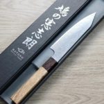 鳩野憲志朗 蔬果刀 135mm SG2 鑽石大馬士革