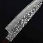 鳩野憲志朗 蔬果刀 135mm SG2 黑染大馬士革