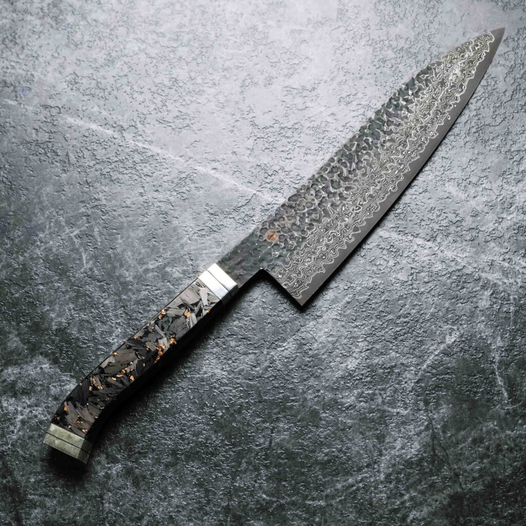 STD抗菌PC　ツバ無　牛刀　240mm 51236 堺實光 STD抗菌PCツバ無 牛刀 24cm 51236 日本鋼 ツバ