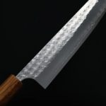 加藤義實 水波 切付牛刀 210mm SG2粉末HSS鋼 橄欖木柄