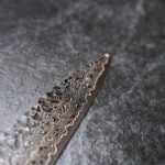 實光刃物Galaxy 牛刀 SG2 碳纖金薄柄210mm_5 實光刃物 Galaxy 牛刀 210mm SG2粉末HSS鋼 碳纖維金箔柄