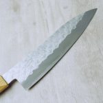 實光刃物No. 27全切牛刀210mm SG Strix 橡木柄_2 實光刃物 No. 27 全切牛刀 210mm SG Strix粉末HSS鋼 橡木柄
