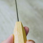 實光刃物No. 27全切牛刀210mm SG Strix 橡木柄_5 實光刃物 No. 27 全切牛刀 210mm SG Strix粉末HSS鋼 橡木柄