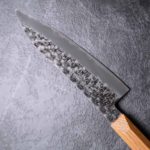 實光刃物No. 27全切牛刀210mm SG Strix 橡木柄_9 實光刃物 No. 27 全切牛刀 210mm SG Strix粉末HSS鋼 橡木柄