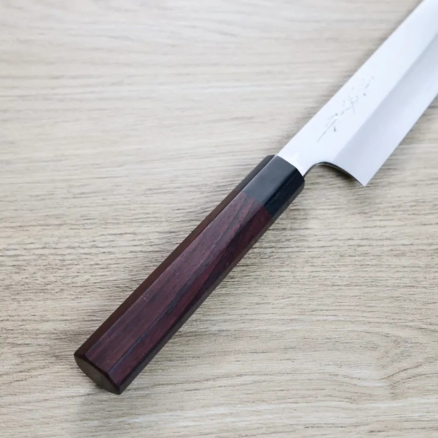 田所真琴 曲背切付牛刀 240mm 銀三鋼