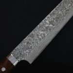 佐治武士 寬版先丸筋引 240mm SG2鋼 黑染大馬士革 (5) 佐治武士 寬版先丸筋引 240mm <br>SG2鋼 黑染大馬士革