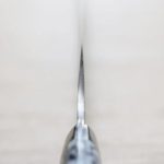 佐治武士 牛刀 210mm VG10鋼 十字鎚目大馬士革 黑壓克力柄 (4) 佐治武士 牛刀 210mm<br>VG10鋼 十字鎚目大馬士革<br>黑壓克力柄