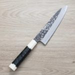 初心x二唐 牛刀 210mm SLD鋼 黑打大馬士革 初心x二唐 牛刀 210mm<br>SLD鋼 黑打大馬士革