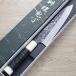 初心x二唐 牛刀 210mm SLD鋼 黑打大馬士革 (2) 初心x二唐 牛刀 210mm<br>SLD鋼 黑打大馬士革