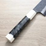 初心x二唐 牛刀 210mm 無芯鋼 黑打大馬士革 (3) 初心x二唐刃物 牛刀 210mm<br>無芯鋼 黑打大馬士革