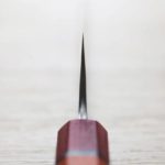 初心x吉金刃物 牛刀<br>210mm 白紙鋼 梨地