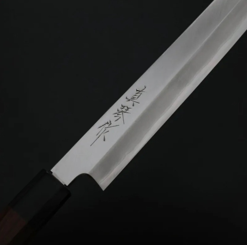 田所真琴 先丸蛸引 270mm 銀三鋼 (5) 田所真琴 先丸蛸引 270mm 銀三鋼