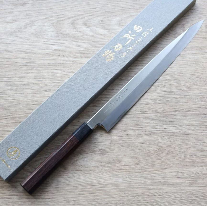 田所真琴 柳刃 270mm 白紙鋼 (1) 田所真琴 柳刃 270mm 白紙鋼