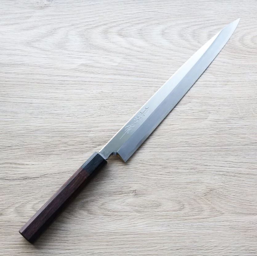 田所真琴 柳刃 270mm 白紙鋼 (2) 田所真琴 柳刃 270mm 白紙鋼