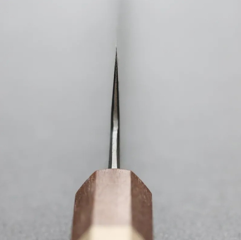 真崎直樹 牛刀 210mm 本三枚青二鋼 大馬士革 (4) 真崎直樹 牛刀 210mm <br>本三枚青二鋼 大馬士革