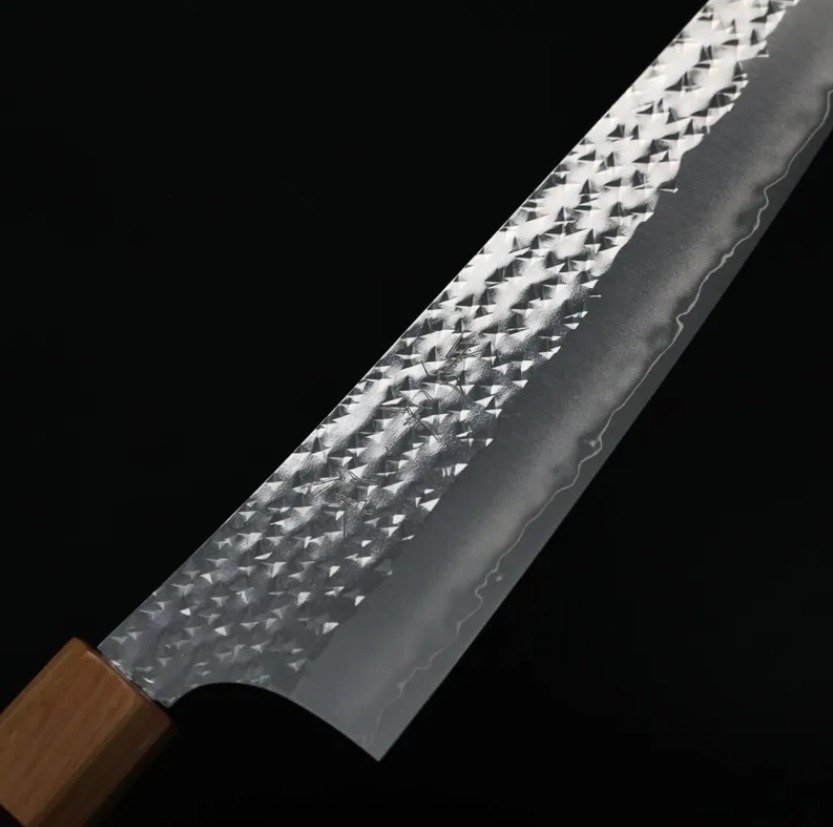 黑崎優 閃光流 牛刀 210mm SG2粉末HSS鋼 (5) 黑崎優 閃光流 牛刀 210mm SG2粉末HSS鋼