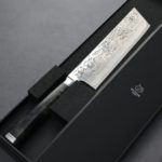 龍泉刃物 煌黑龍MT 菜切 <br>155mm SG2 99層鎳染大馬士革