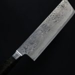 龍泉刃物 煌黑龍MT 菜切 <br>155mm SG2 99層鎳染大馬士革